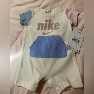 nike pastel newborn romper